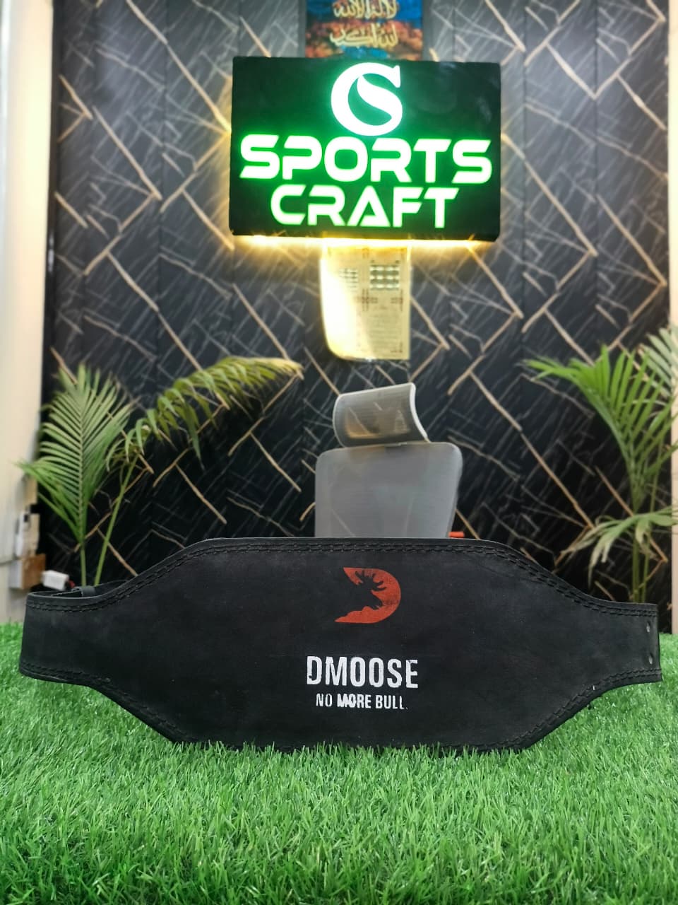 DMOOSE Weight Lifting Belt – Premium Gym Back Support Belt for Squats, Deadlifts & Powerlifting