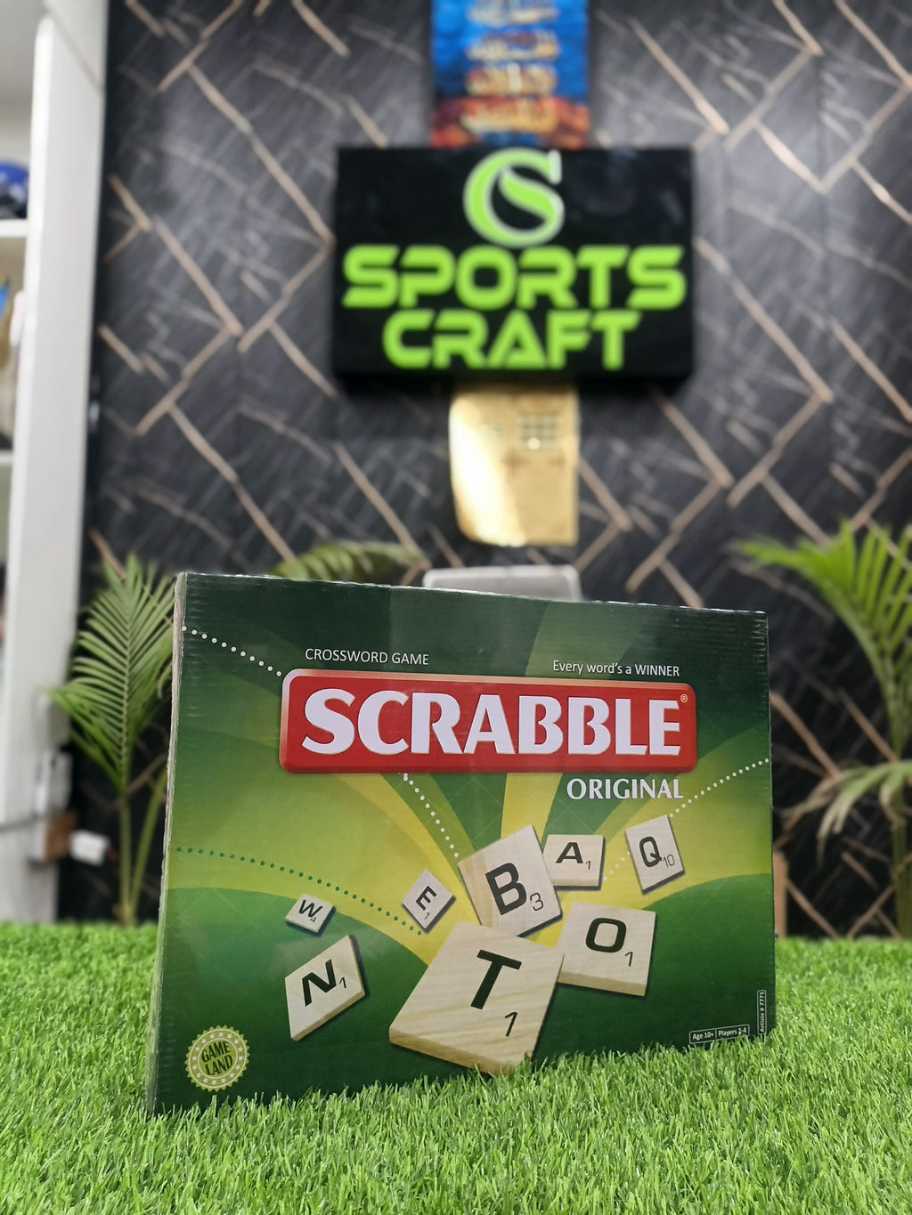 Classic Scrabble Word Board Game for Kids & Adults