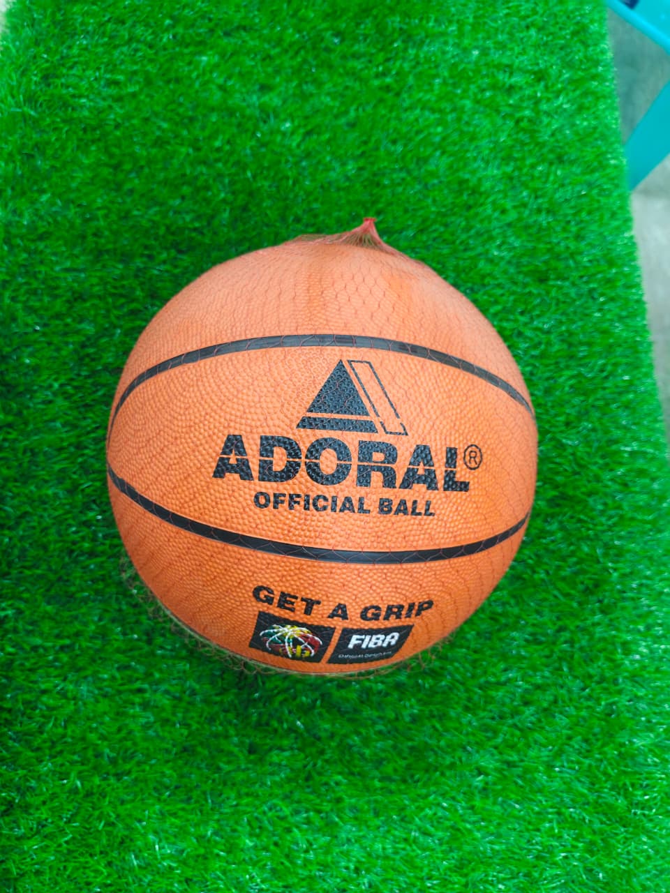 Adoral Official Basketball – Premium Rubber Basketball for Indoor & Outdoor Play (Size 7)