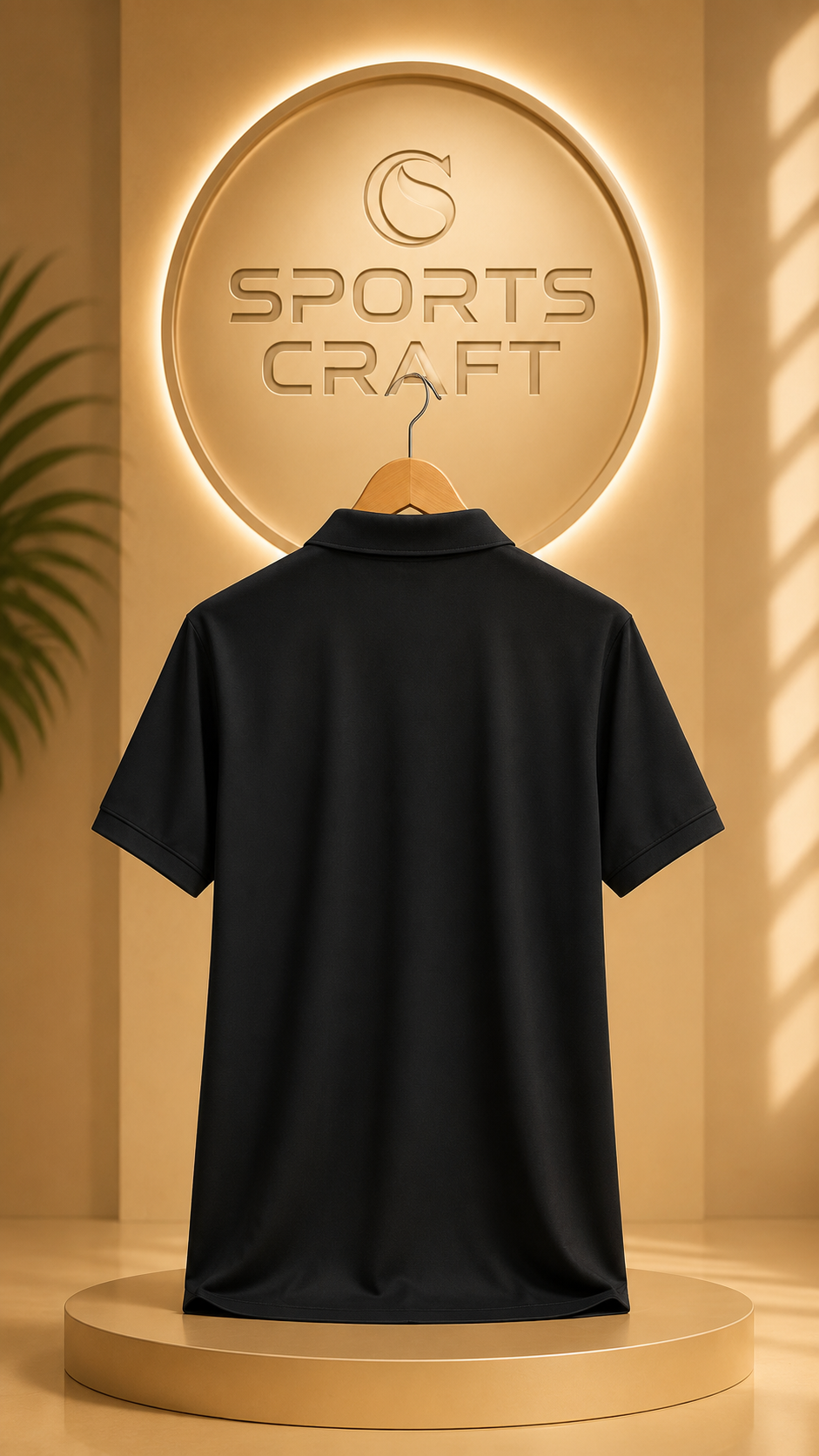 Black Imported Polo Shirt for Men | Premium Half Sleeve Casual Golf T-Shirt