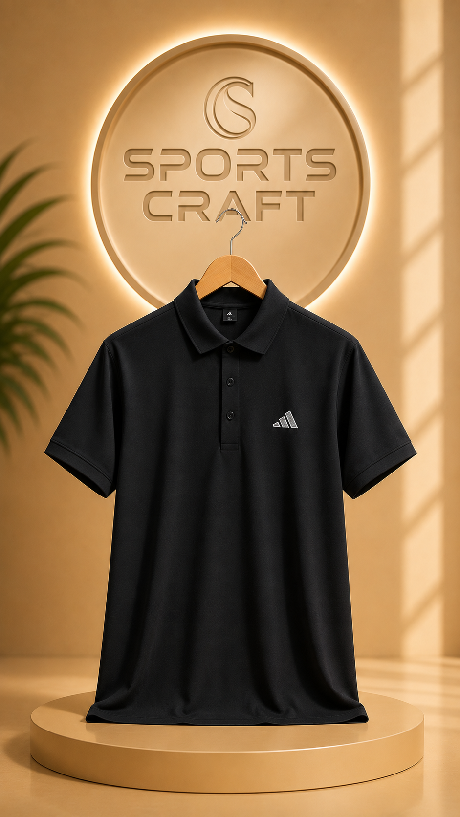 Black Imported Polo Shirt for Men | Premium Half Sleeve Casual Golf T-Shirt