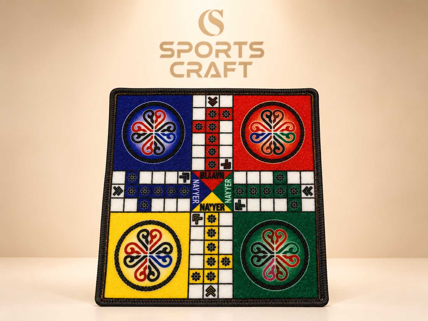 Premium Ludo Board Game Mat | Family Fun Indoor Game