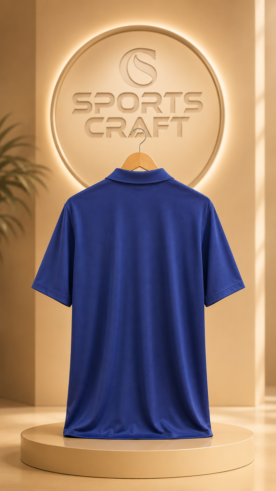 Royal Blue Imported Polo Shirt for Men | Premium Half Sleeve Casual Golf T-Shirt